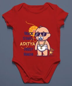My First Rakhi Baby Romper – Raksha Bandhan Outfit for Newborn & Infants