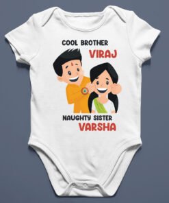 My First Rakhi Baby Romper – Raksha Bandhan Outfit for Newborn & Infants
