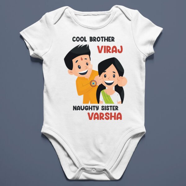 My First Rakhi Baby Romper – Raksha Bandhan Outfit for Newborn & Infants