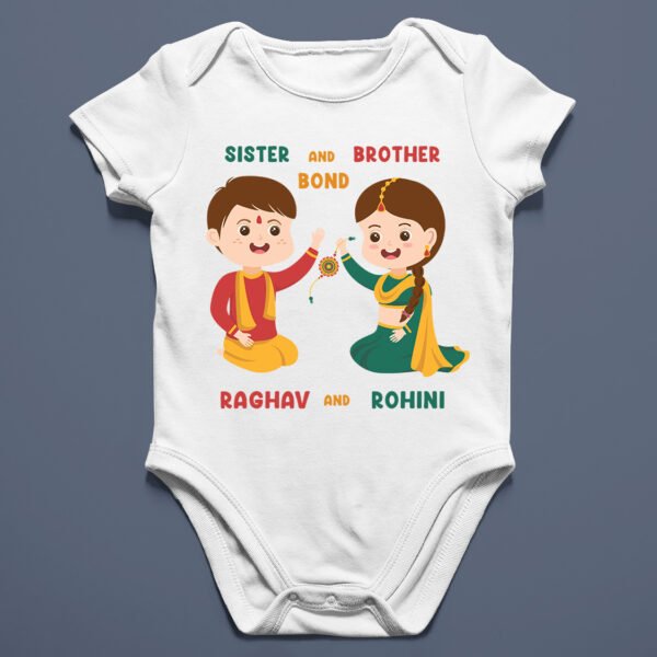 My First Rakhi Baby Romper – Raksha Bandhan Outfit for Newborn & Infants
