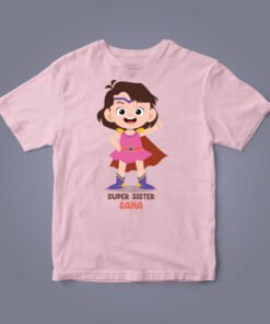 Personalized Rakhi T-Shirts for Kids - Celebrate Sibling Love with Custom Names