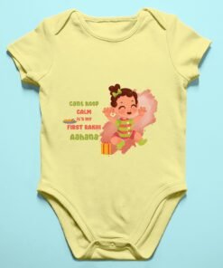 Personalized Baby Rakhi Rompers/T-shirts - Rakhi Gifts for Baby
