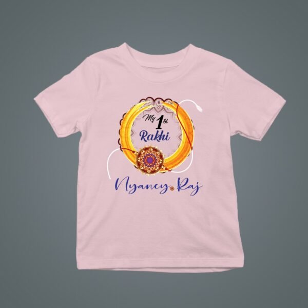 Personalized Baby Rakhi Rompers/T-shirts - Rakhi Gifts for Baby