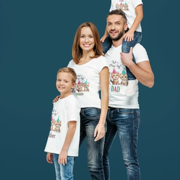 Kids Birthday Family T-Shirts - Dinosaur Theme