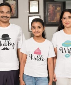 Personalised Family Group T-Shirts - Family Matching T-Shirts
