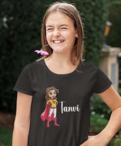 Kids Custom Birthday T-Shirts -Super Hero Theme T-Shirts