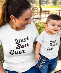 Mom And Son Matching T-Shirts
