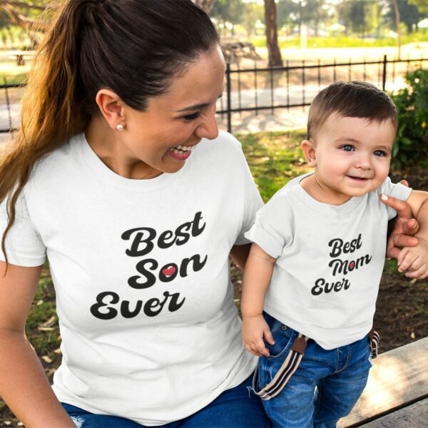 Mom And Son Matching T-Shirts
