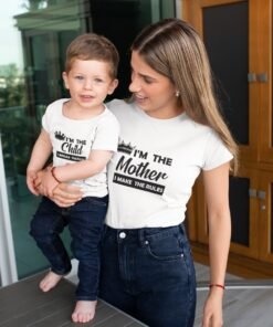 Mom And Son Matching T-Shirts