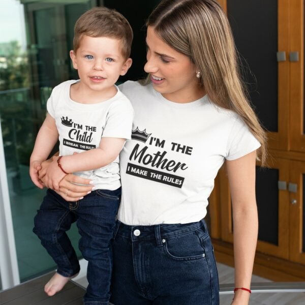 Mom And Son Matching T-Shirts