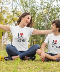 Mom And Son Matching T-Shirts