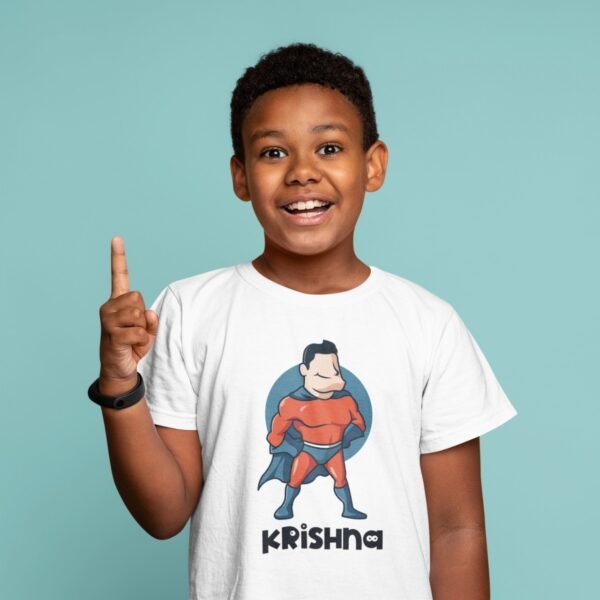 KIDS SUPER HERO THEME T-SHIRTS