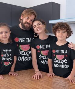 Kids Birthday Family T-Shirts - MELON THEME