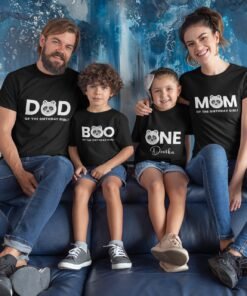 Kids Birthday Family T-Shirts - PANDA THEME