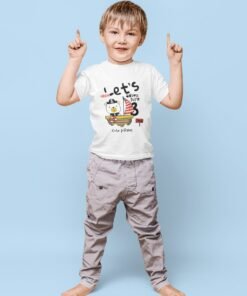 Kids Custom Birthday T-Shirts -Pirate Theme T-Shirts