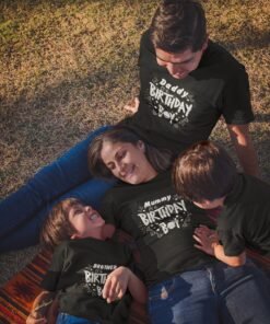 Kids Birthday Family T-Shirts - Family Matching T-Shirts