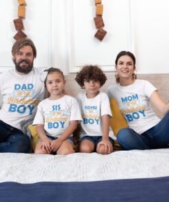 Kids Birthday Family T-Shirts -Family Matching T-Shirts for Birthday