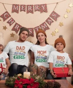 Kids Birthday Family T-Shirts -Family Matching T-Shirts for Birthday