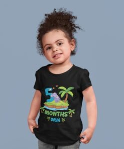 Kids Custom Birthday T-Shirts -Jungle Theme T-Shirts