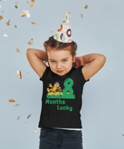 Kids Custom Birthday T-Shirts -Jungle Theme T-Shirts
