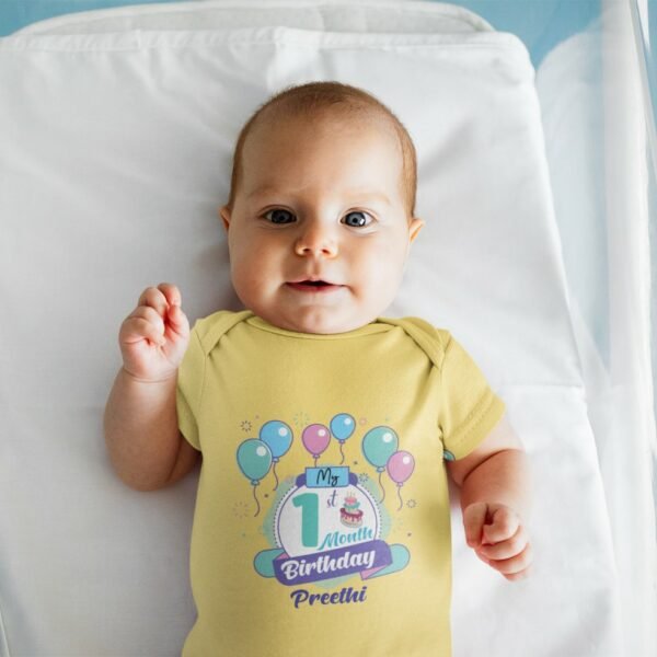 Baby Monthly Milestone Romper/T-Shirts - Gifts for Newborns