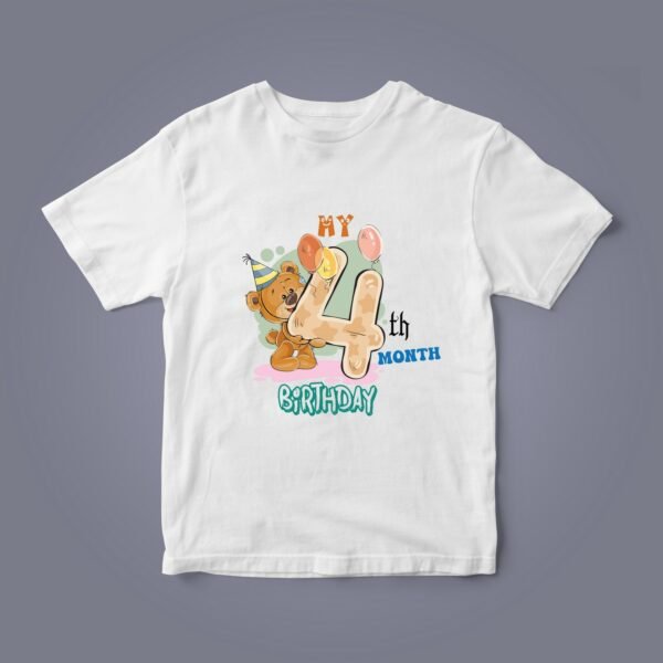Alternative view of Baby Monthly Milestone Romper/T-Shirts - Gifts for Newborns