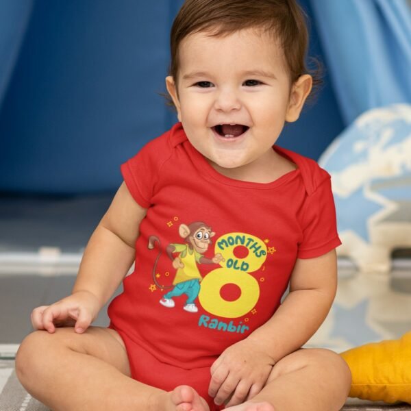 Baby Monthly Milestone Romper/T-Shirts - Gifts for Newborns