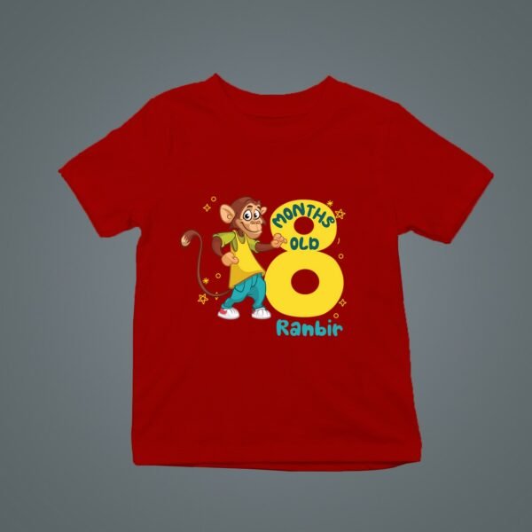 Alternative view of Baby Monthly Milestone Romper/T-Shirts - Gifts for Newborns