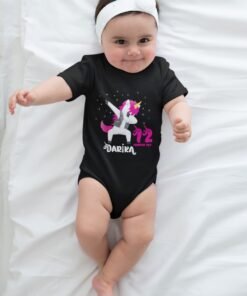 Baby Monthly Milestone Romper/T-Shirts - Gifts for Newborns