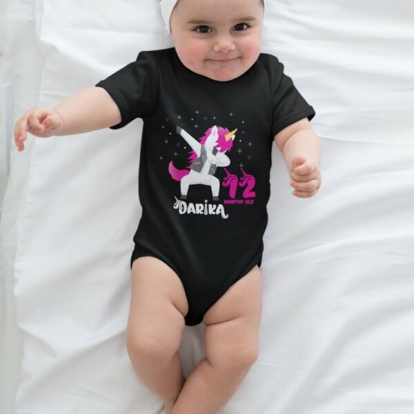 Baby Monthly Milestone Romper/T-Shirts - Gifts for Newborns