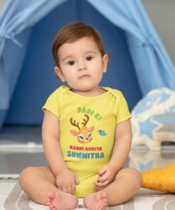 Baby Personalised Family Relations Rompers/T-Shirts - Gifts for New Born