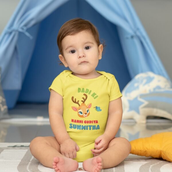 Baby Personalised Family Relations Rompers/T-Shirts - Gifts for New Born