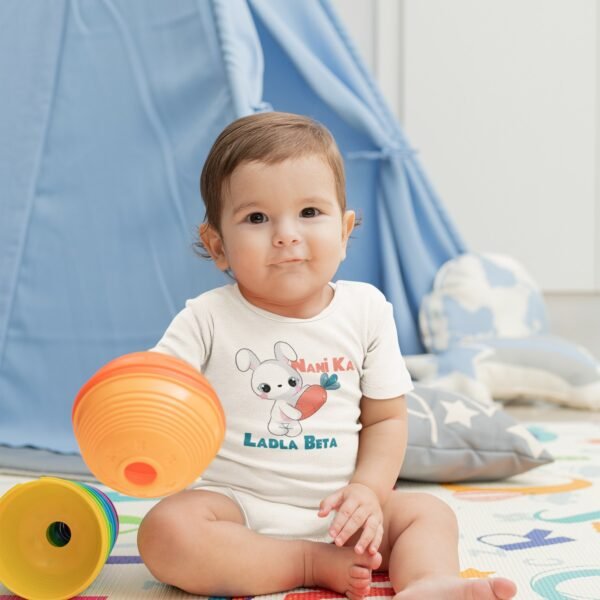 Alternative view of Baby Personalised Family Relations Rompers/T-Shirts - Gifts for New Born