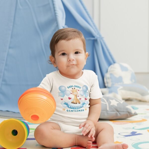 Alternative view of Baby Personalised Family Relations Rompers/T-Shirts - Gifts for New Born