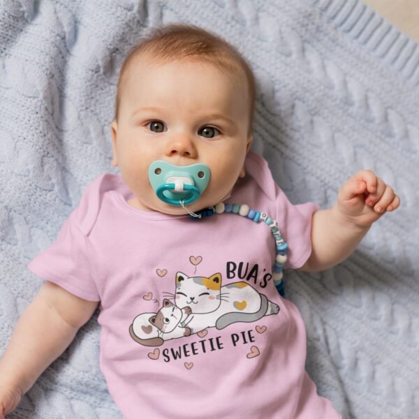 Alternative view of Baby Personalised Family Relations Rompers/T-Shirts - Gifts for New Born