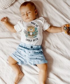 Baby Personalised Family Relations Rompers/T-Shirts - Gifts for New Born