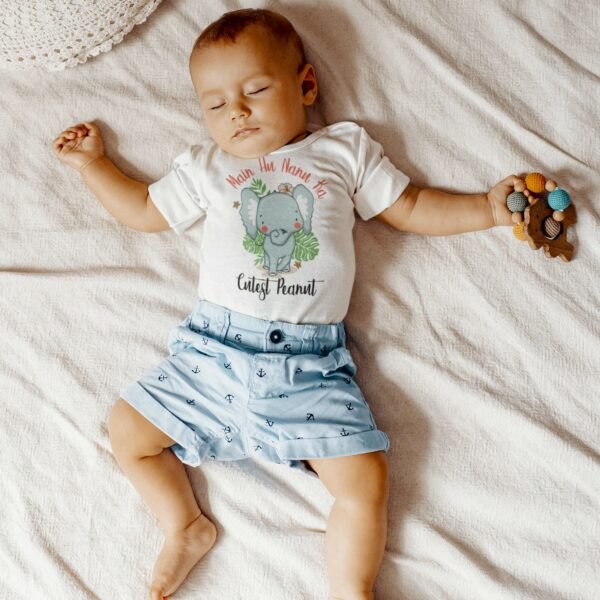 Alternative view of Baby Personalised Family Relations Rompers/T-Shirts - Gifts for New Born