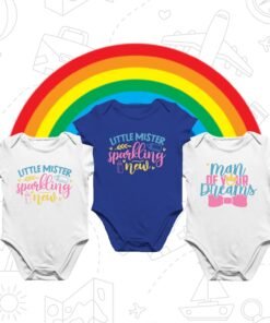 New Born Baby Romper Set Baby Onesies for Boys Set of 3