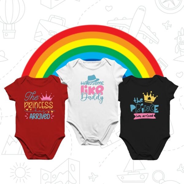 New Born Baby Romper Set Baby Onesies for Boys Set of 3