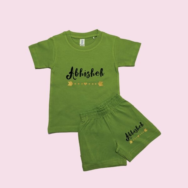 Kids Custom Co-ord Sets - Custom short Sets for Kids