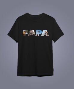 Alternative view of Personalised Photo Collage T-Shirts for Dads – Father’s Day Gifts