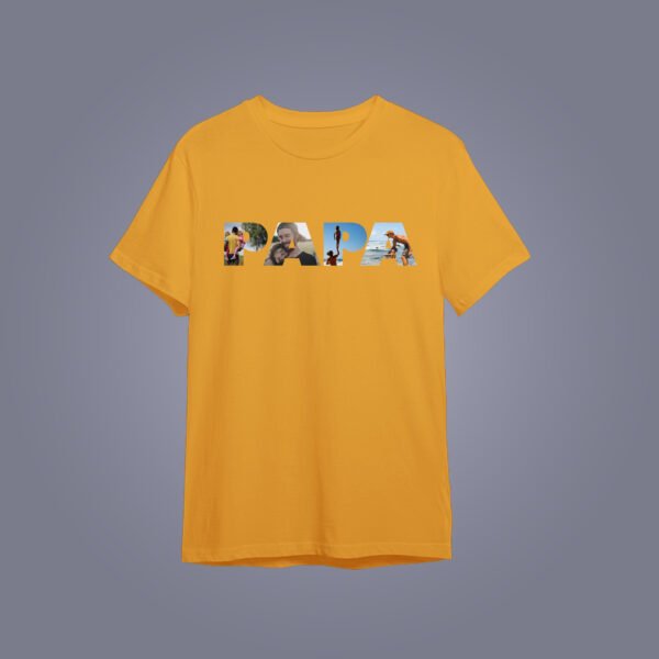 Personalised Photo Collage T-Shirts for Dads – Father’s Day Gifts