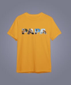 Personalised Photo Collage T-Shirts for Dads – Father’s Day Gifts