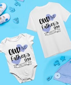 Fathers Day Matching T-Shirts For Dad And Baby - Fathers Day Gifts