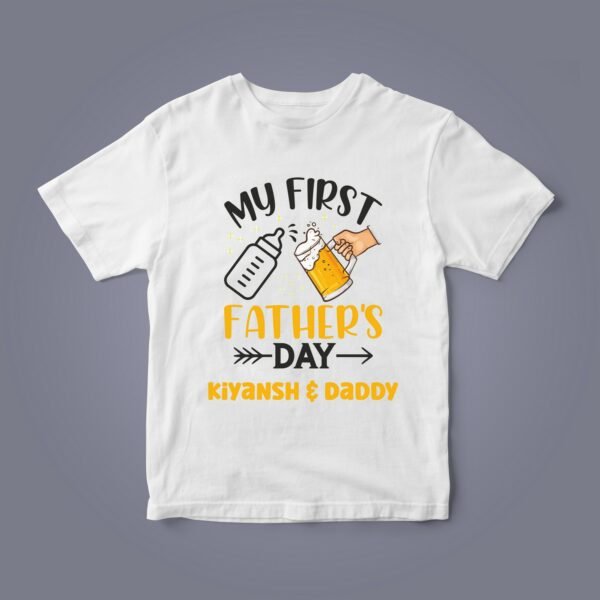 Baby First Fathers Day Rompers & T-Shirts for Newborn Baby