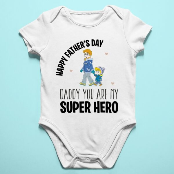 Baby First Fathers Day Rompers & T-Shirts for Newborn Baby