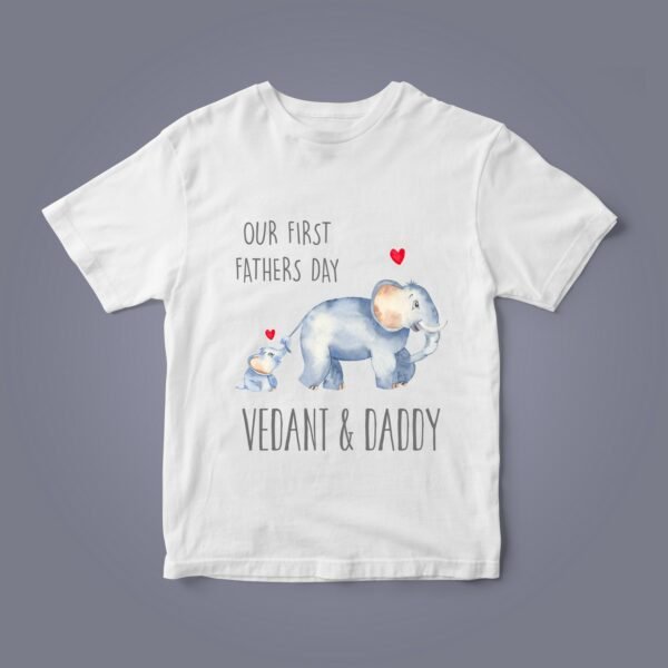 Alternative view of Baby First Fathers Day Rompers & T-Shirts for Newborn Baby
