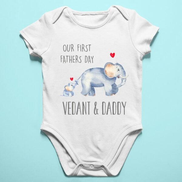 Baby First Fathers Day Rompers & T-Shirts for Newborn Baby