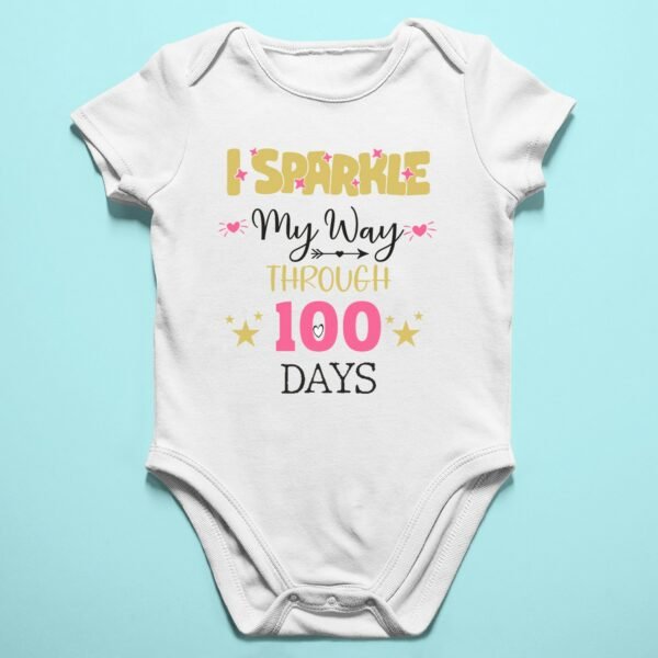 Baby 100 Days Milestone Romper/T-Shirts - Gifts for Newborns
