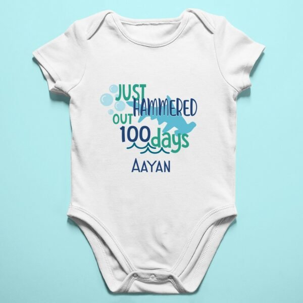 Baby 100 Days Milestone Romper/T-Shirts - Gifts for Newborns